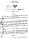 Vista preliminar de documento Resolución Directoral. N° 2789 - 2023 