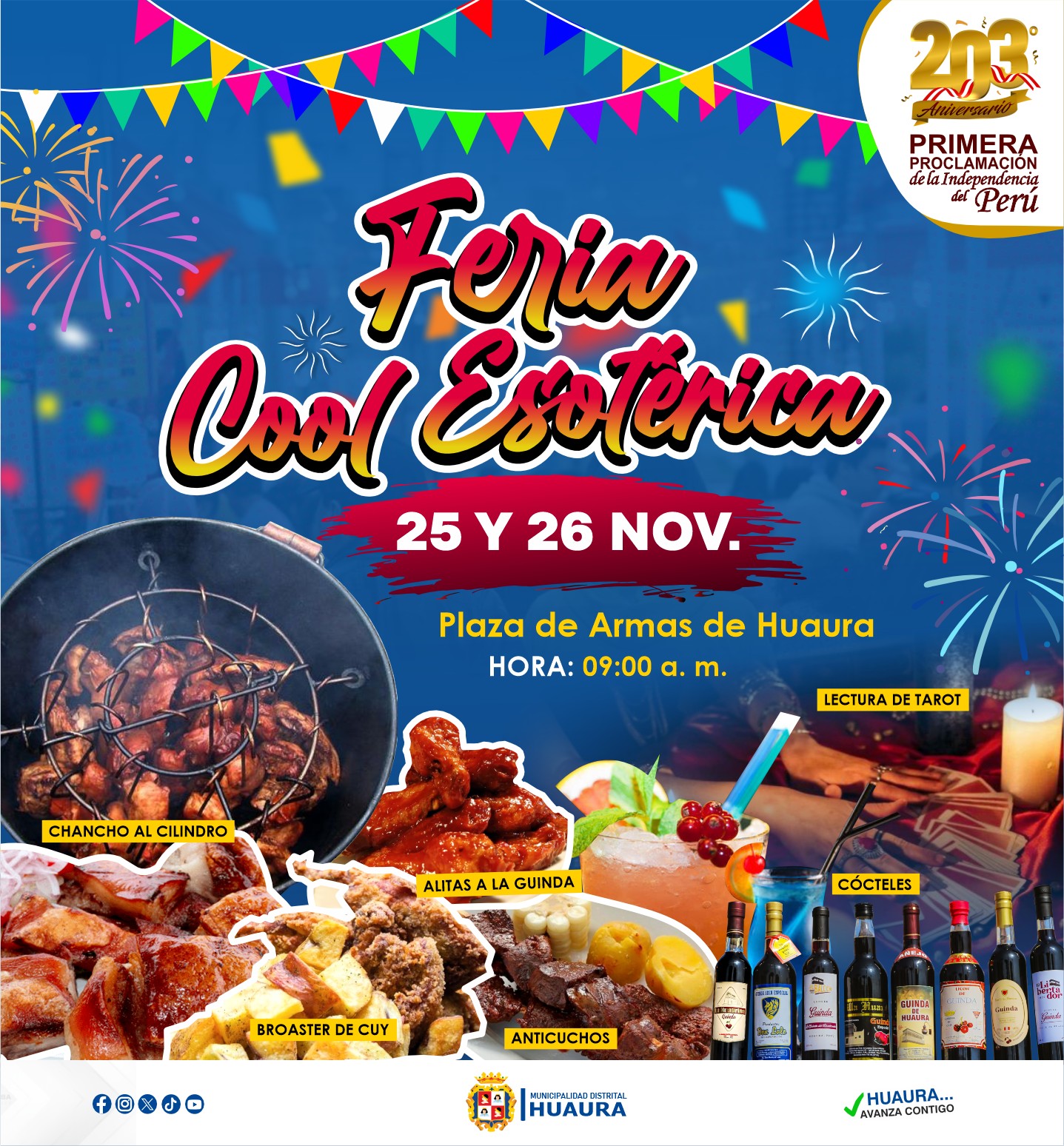 ESTE SÁBADO 25 Y DOMINGO 26 NOV., VEN Y DISFRUTA DE LA GASTRONOMÍA Y EL MISTICISMO EN LA FERIA COOL ESOTÉRICA