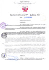 Vista preliminar de documento RD Nº000364 