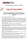 Vista preliminar de documento Guía de Evaluación del Estándar de Integridad de la Etapa N° 02