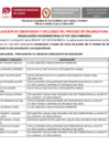 Vista preliminar de documento Comunicado - Expedientes Observados y Excluidos Encargatura 2024