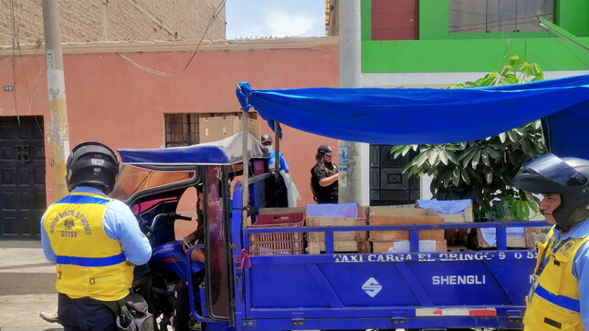 Fiscalización y control de la MPH continúa reordenando la ciudad ante el comercio informal