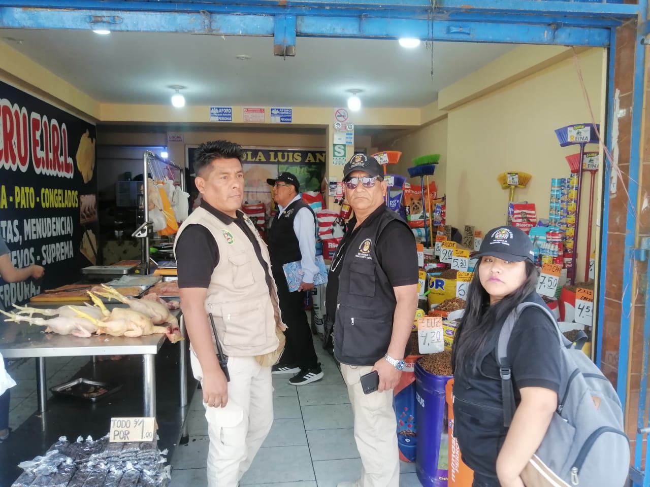 Fiscalizaciรณn y control de la MPH continรบa reordenando la ciudad ante el comercio informal