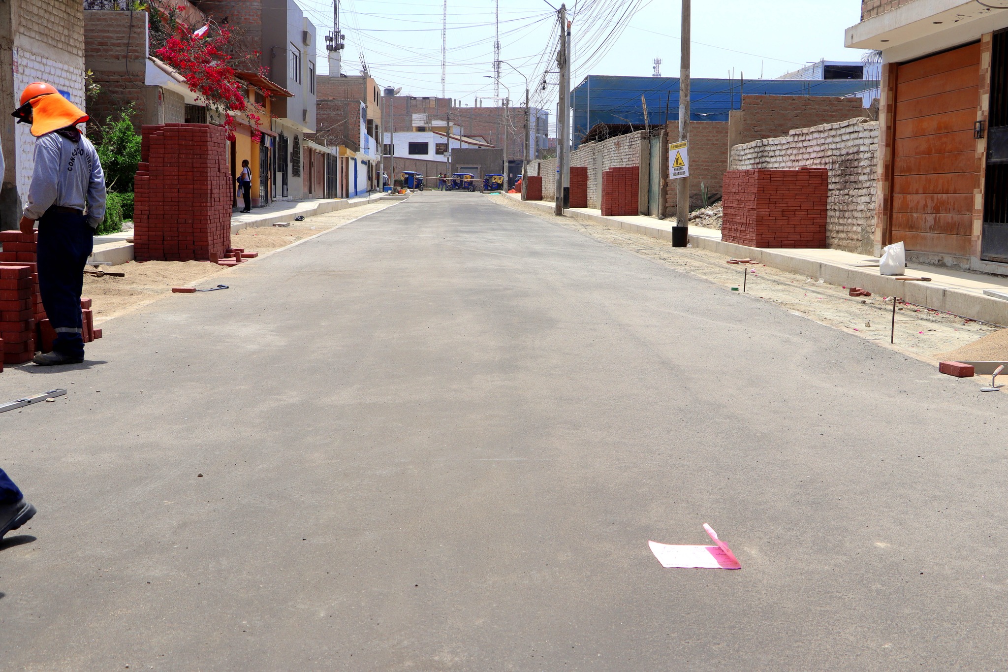 MPH esta prรณxima a culminar esperada obra de pistas y veredas de la Urbanizaciรณn Seรฑor de los Milagros