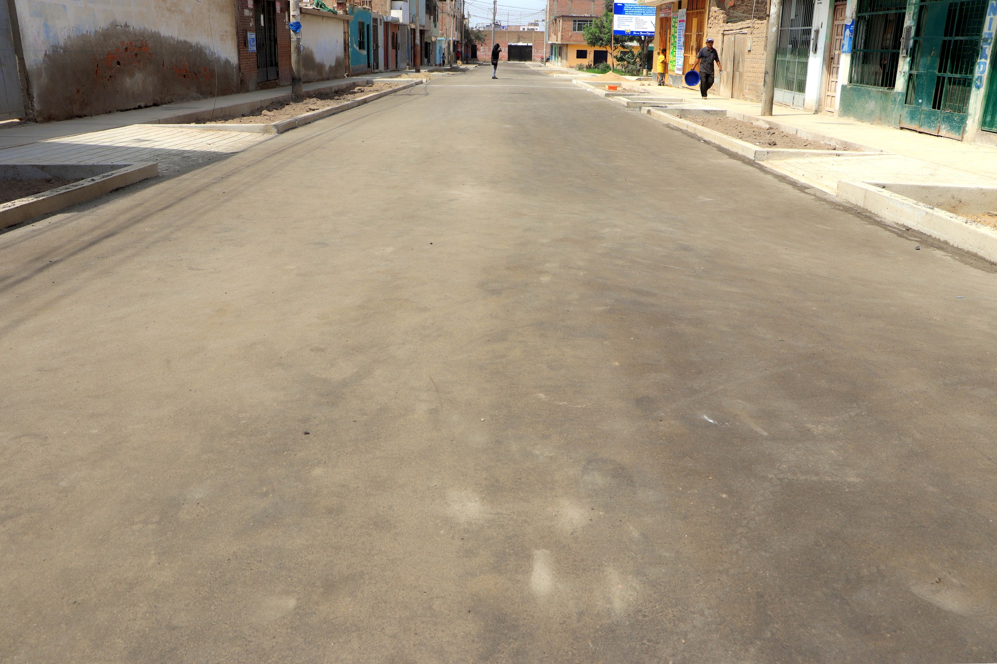 MPH esta prรณxima a culminar esperada obra de pistas y veredas de la Urbanizaciรณn Seรฑor de los Milagros