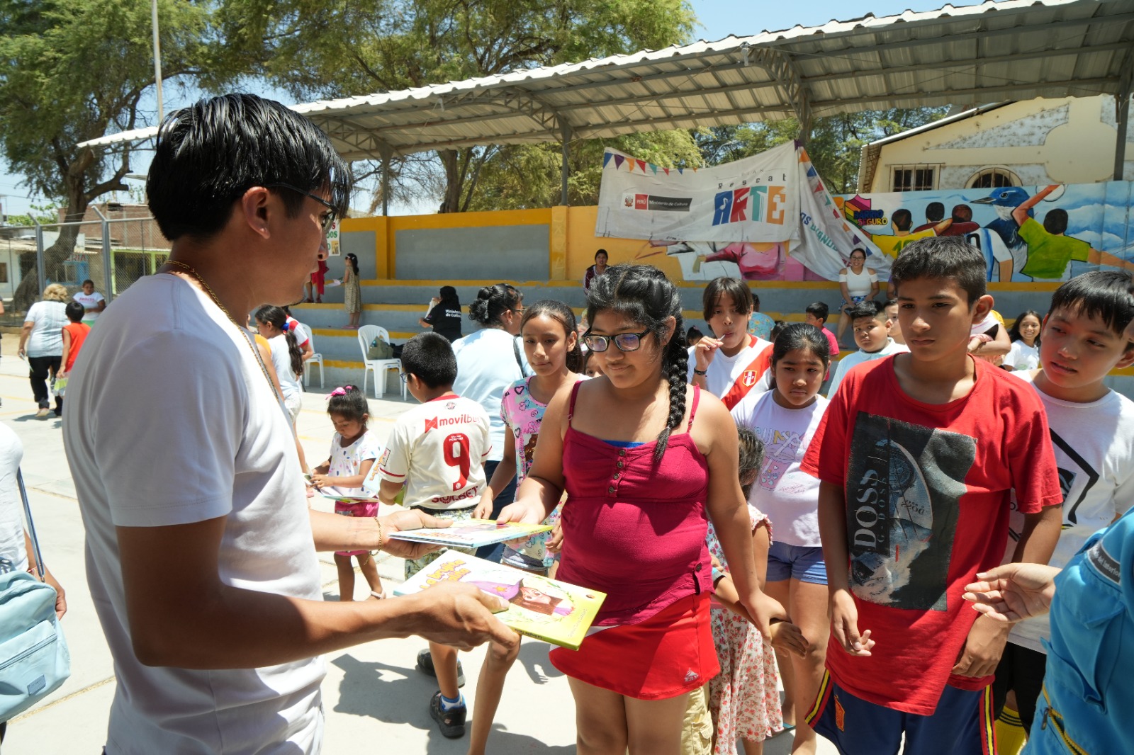 Piura: Ministerio de Cultura fortalece el hábito de lectura y la creatividad en los niños y niñas de zonas vulnerables de la ciudad