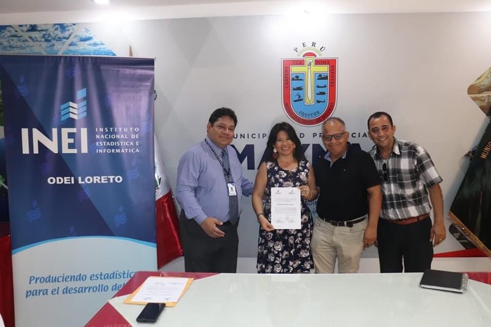 Municipalidad de Maynas e INEI articulan esfuerzo para combatir impacto ambiental