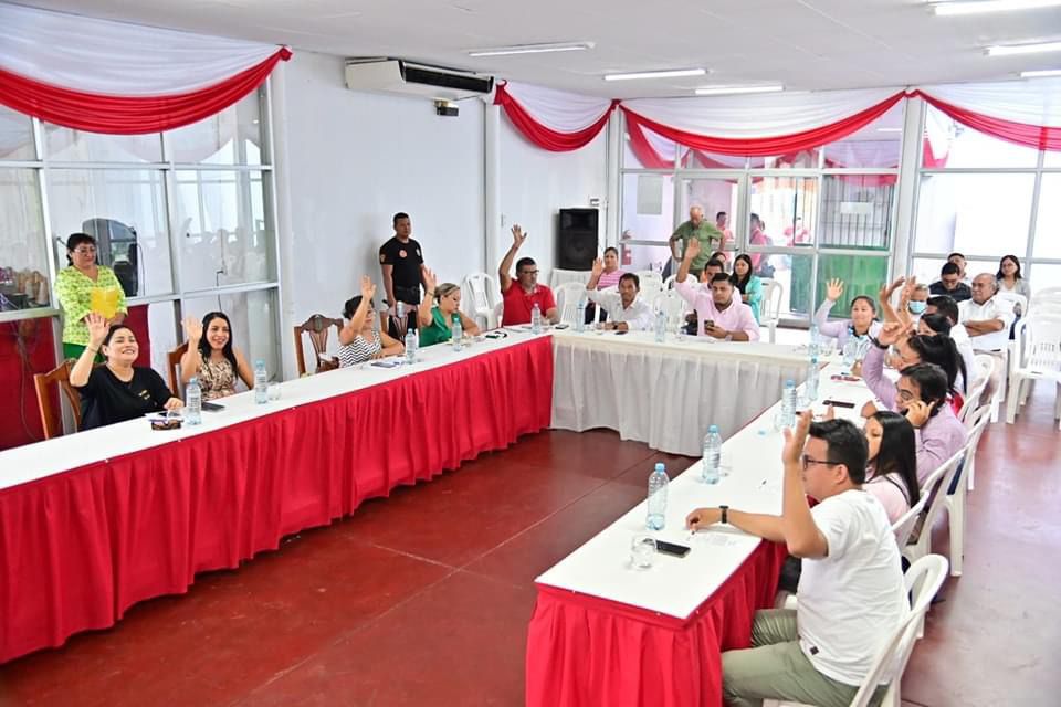 En sesión de concejo se aprueba propuesta de convenio de cooperación interinstitucional para apoyar al caserío San Pablo de Cuyana