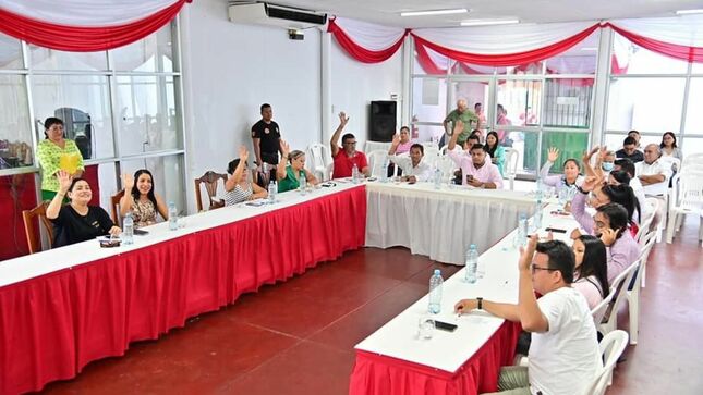 En sesión de concejo se aprueba propuesta de convenio de cooperación interinstitucional para apoyar al caserío  San Pablo de Cuyana