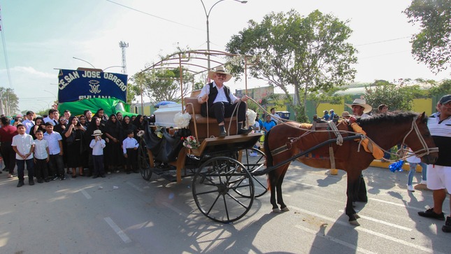Así se vivió el Corso por el 112  aniversario de la provincia de Sullana