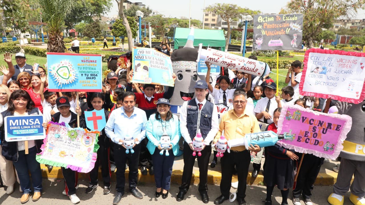Minsa dio inicio a la II Jornada Nacional de Vacunación cuya meta es vacunar a más 70 000 niñas y niños