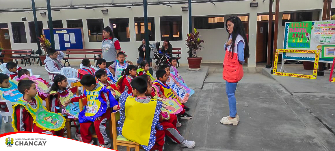 En conmemoración al "DÍA DE LA DEFENSORÍA MUNICIPAL DEL NIÑO, NIÑA Y ADOLESCENTE" (DEMUNA), se llevó a cabo la actividad "CONOCE A TU DEMUNA" en el local de OMAPED.