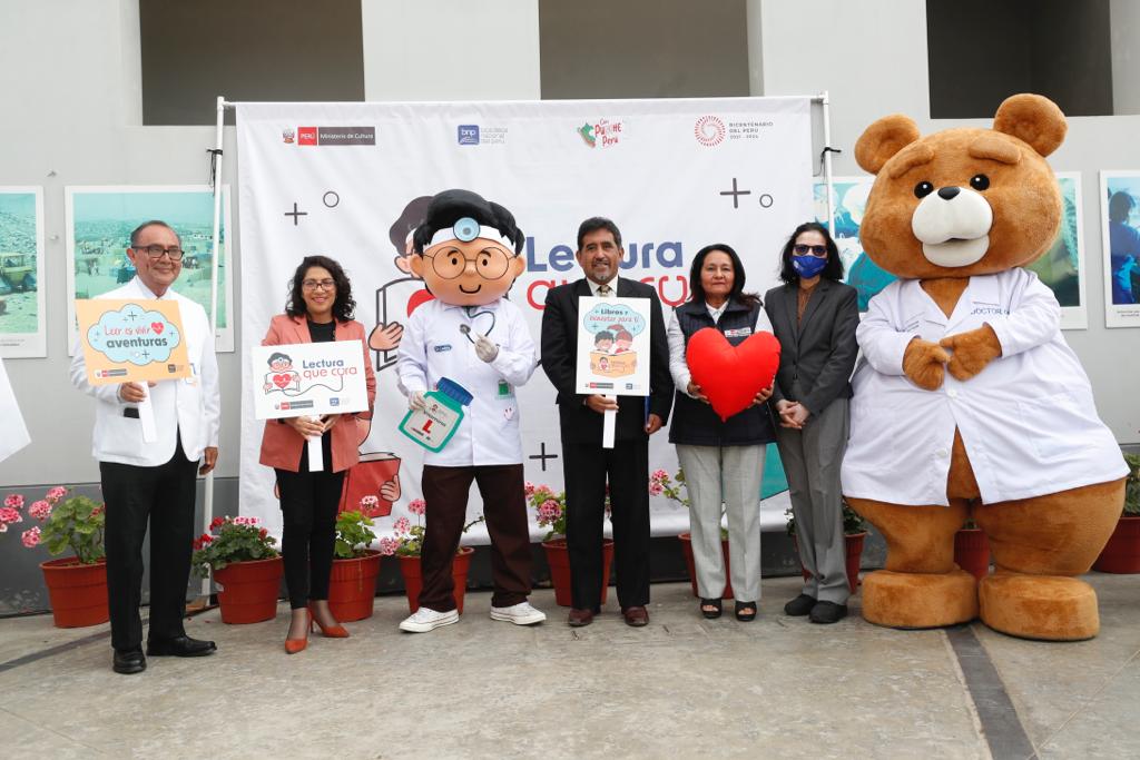 Ministra de Cultura presentó el servicio “Lectura que cura”