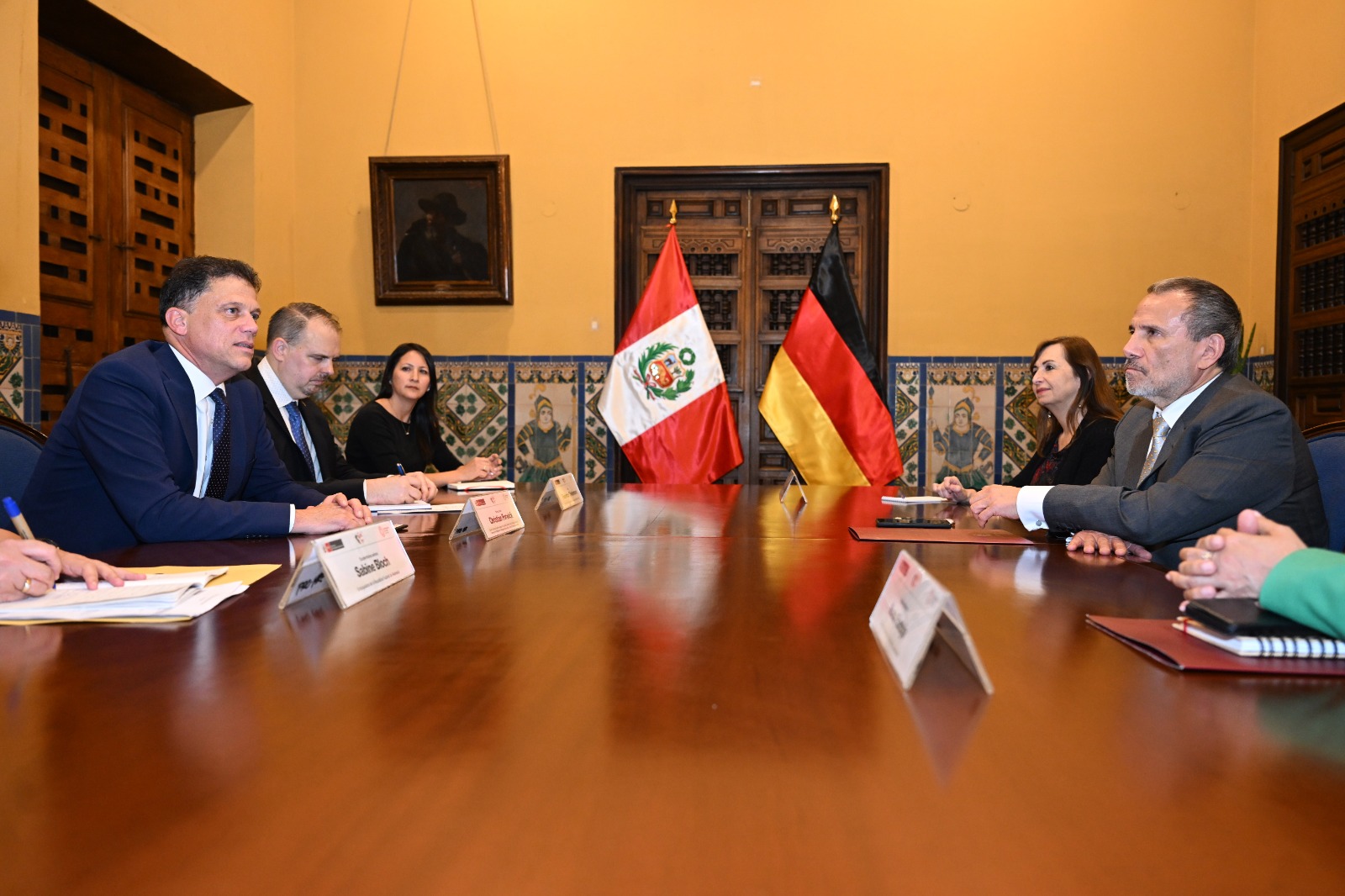 Audiencia con alto funcionario del Ministerio Federal de Economía y Acción Climática de Alemania