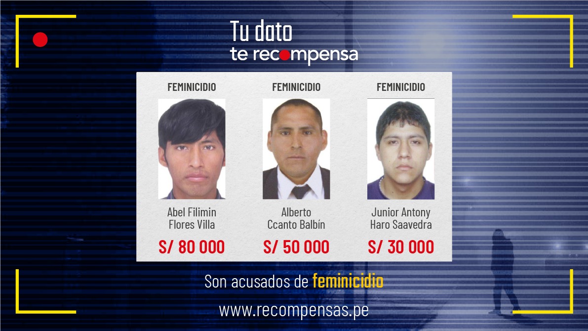 59 sujetos incluidos en la lista de los más buscados por este delito fueron capturados por la PNP desde el 2016.