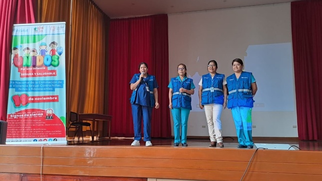 EsSalud Apurímac brinda charlas preventivas de violencia sexual infantil en colegios