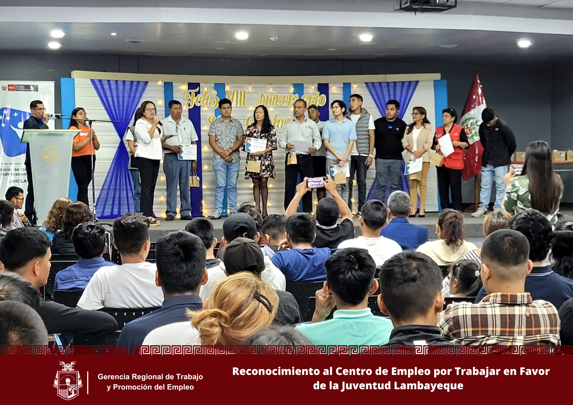 foto del reconocimiento
