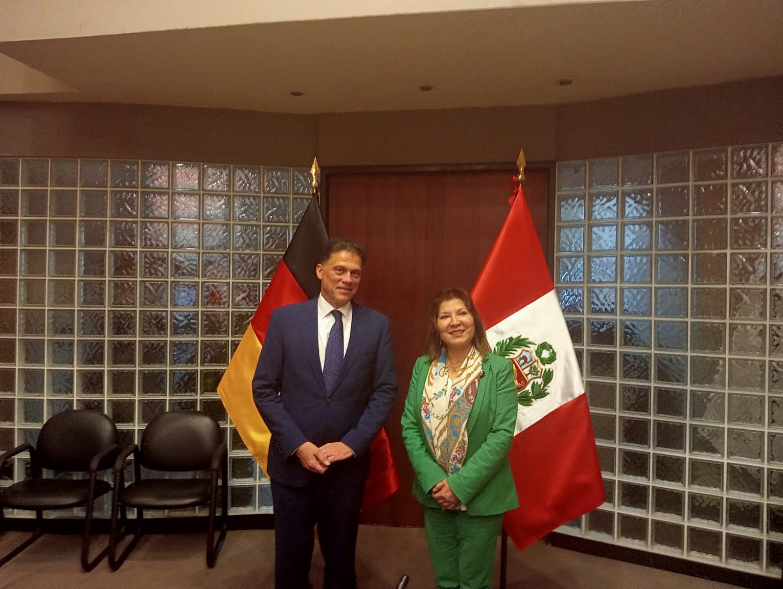 Audiencia con alto funcionario del Ministerio Federal de Economía y Acción Climática de Alemania