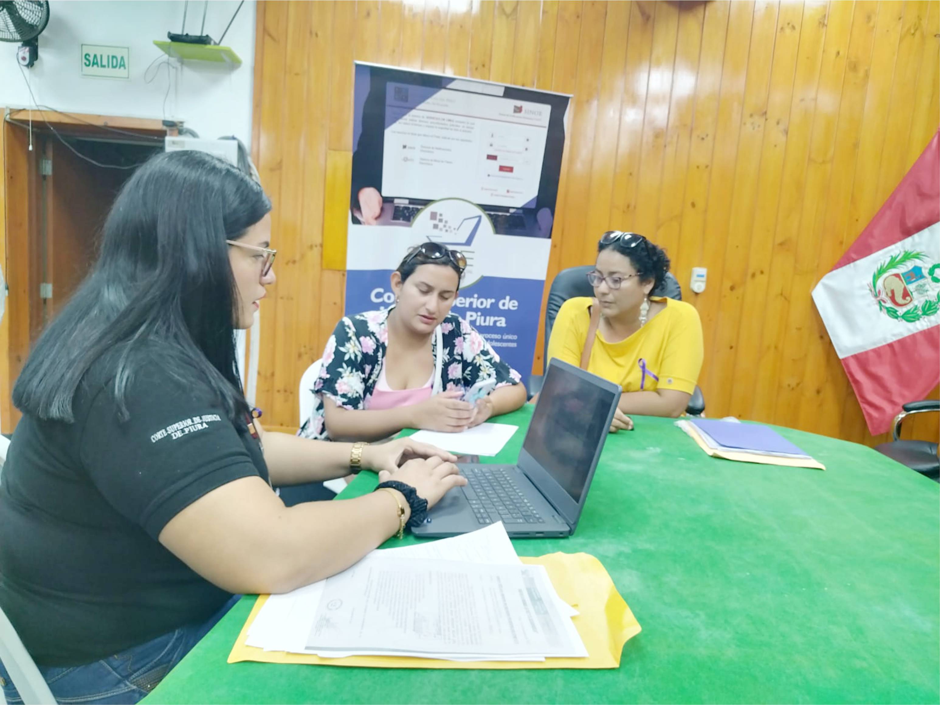 Paita: Poder Judicial recibe denuncias de casos de violencia y orienta a mujeres sobre procesos judiciales