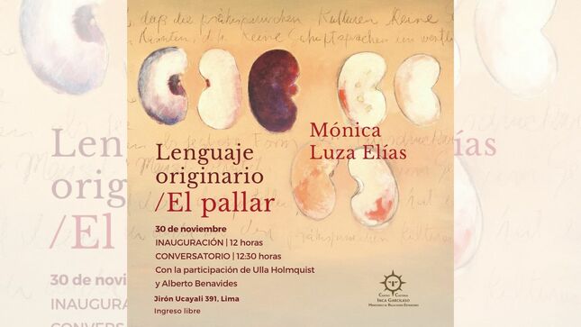 Inaugurarán la muestra “Lenguaje originario - El pallar” en el Centro Cultural Inca Garcilaso