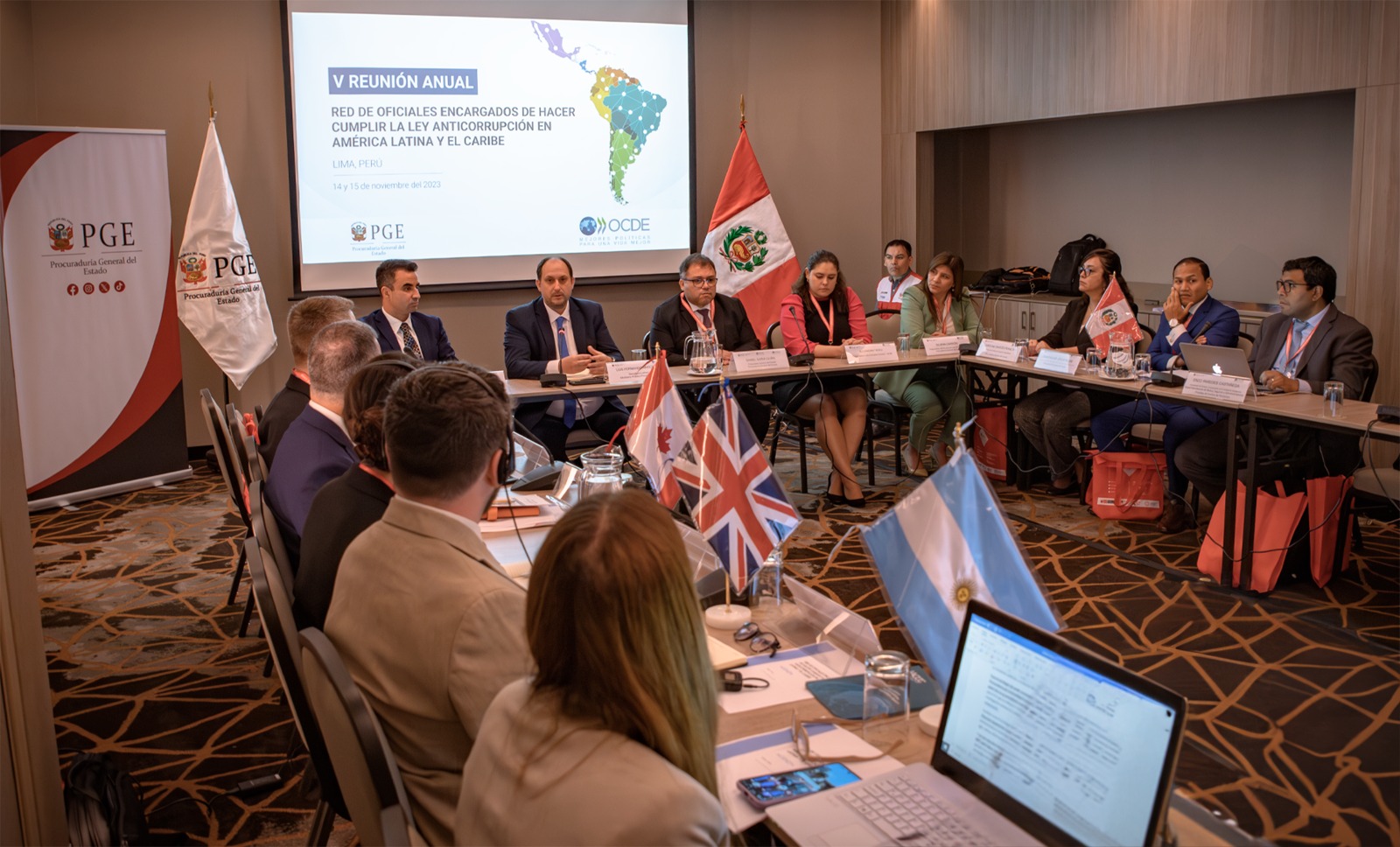 Perú asume copresidencia de la Red de Oficiales encargados de hacer cumplir la Ley Anticorrupción en América Latina y el Caribe