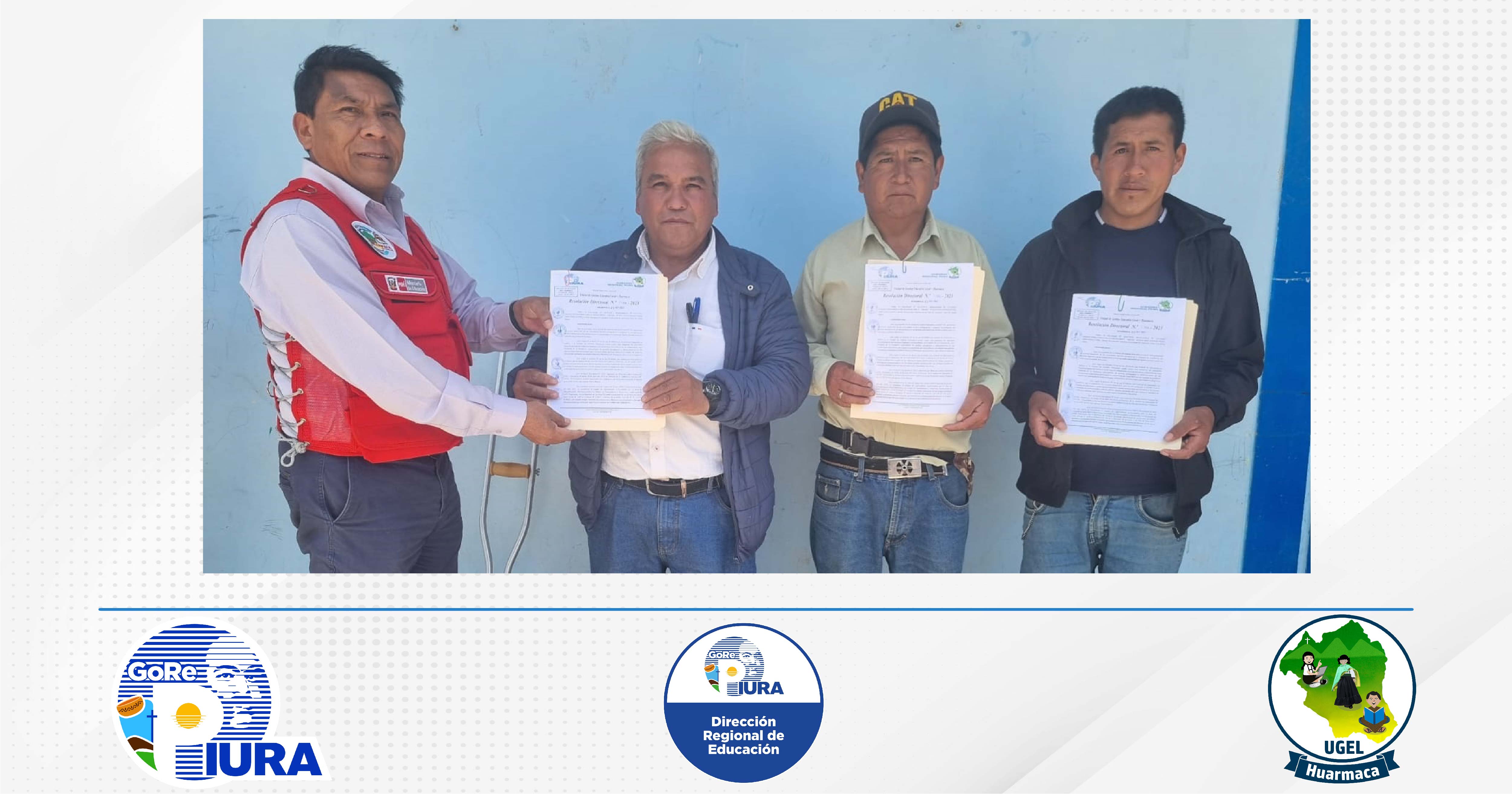 En atención al pedido de los padres y madres de familia del caserío Tierra Blanca, la Unidad de Gestión Educativa Local de Huarmaca, a través de la Resolución Directoral N.° 2169 de fecha 20 de noviembre del 2023, fusionó las instituciones educativas inicial y primaria del caserío Tierra Blanca.

La resolución fue entregada por el director de la Unidad de Gestión Educativa Local de Huarmaca, Dr. Edi Mío Suyón, quién felicitó el trabajo organizado y unido entre la comunidad educativa de Tierra Blanca. Es así como, el caserío Tierra Blanca, luego de haber logrado la unificación podrán emprender nuevas gestiones en favor de su I.E. entre ellos el pedido de la construcción de su 

Por su parte,  la plana docente y padres de familia de la referida localidad expresaron el agradecimiento público a la UGEL Huarmaca por hacer realidad la fusión de sus II.EE. 