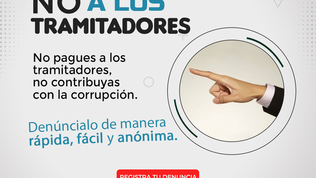 DILE NO A LOS TRAMITADORES