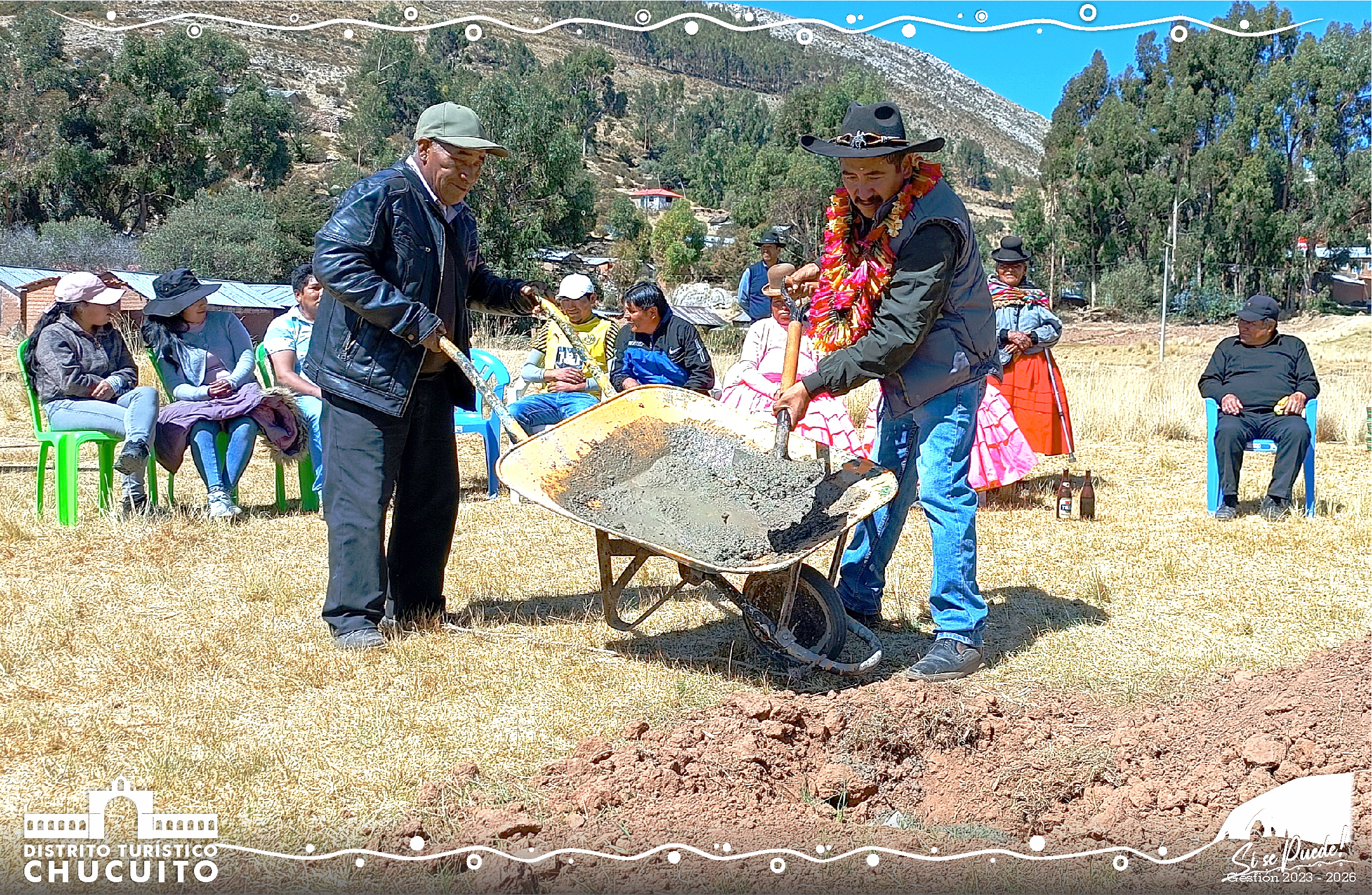 Inicio de obra en Luquina Grande