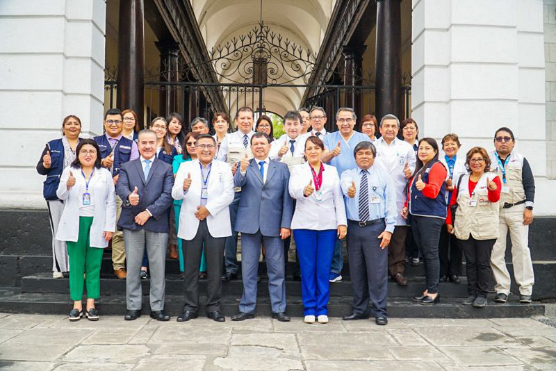 Foto 1 de Equipo de Diris Lima Centro participó en la supervisión integral al Hospital Nacional Arzobispo Loayza y Dos de Mayo