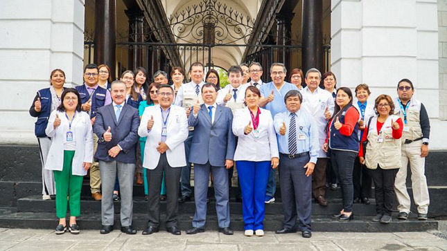 Foto 1 de Equipo de Diris Lima Centro participó en la supervisión integral al Hospital Nacional Arzobispo Loayza y Dos de Mayo