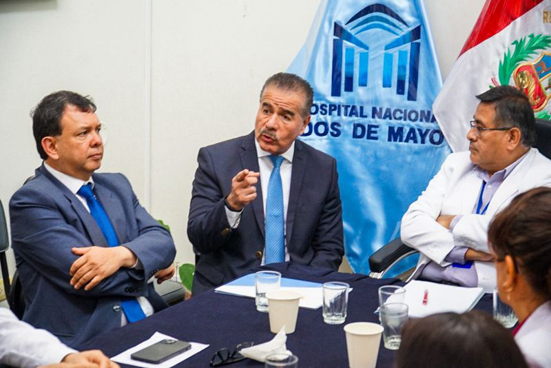 Foto 2 de Equipo de Diris Lima Centro participó en la supervisión integral al Hospital Nacional Arzobispo Loayza y Dos de Mayo