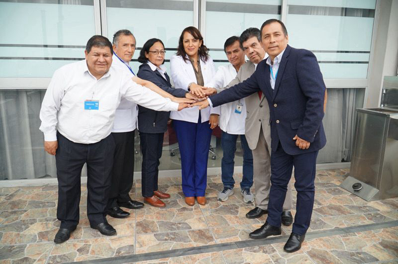 Foto 1 de Directora General de la Diris Lima Centro presentó a los nuevos coordinadores de las Redes Integradas de Salud