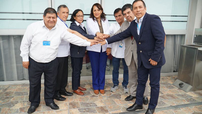 Foto 1 de Directora General de la Diris Lima Centro presentó a los nuevos coordinadores de las Redes Integradas de Salud