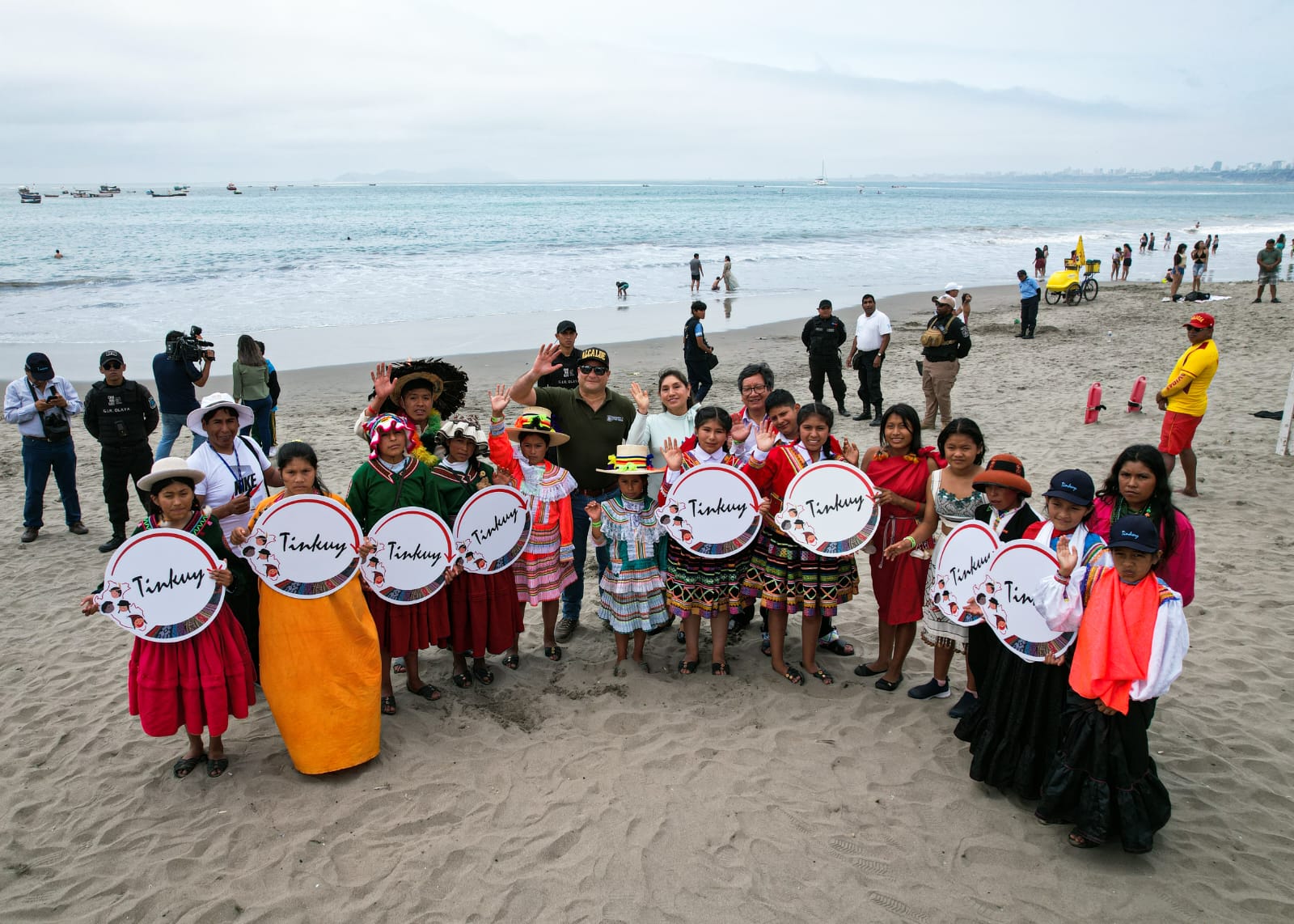 Momento mágico e inolvidable en playa Agua Dulce 