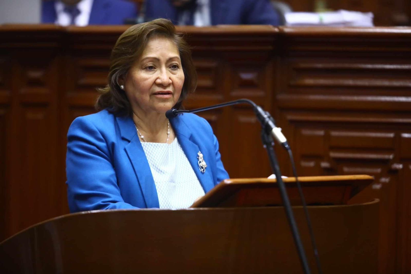 ministra de la producción, ana maría choquehuanca