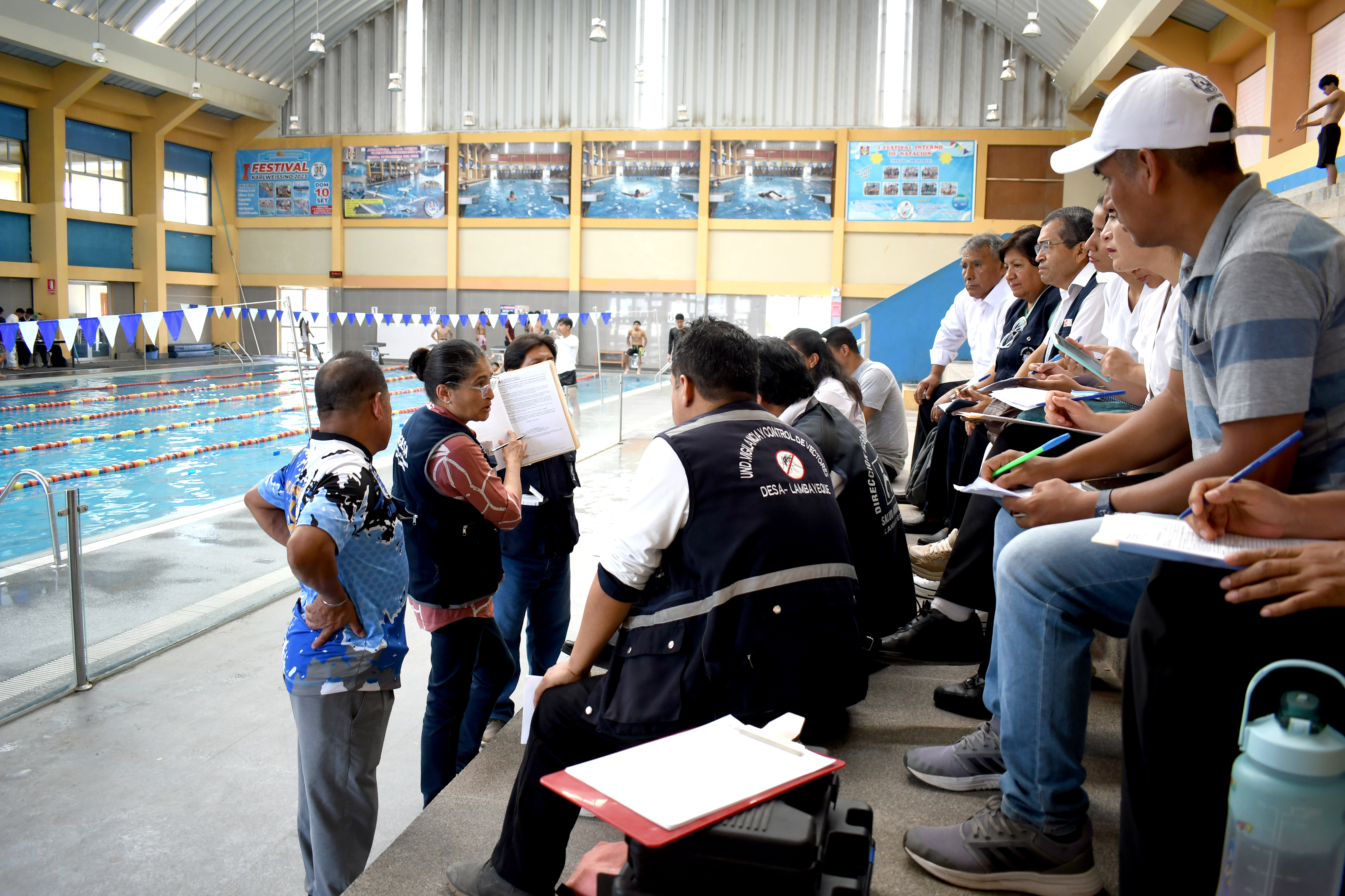 Geresa capacita a 30 inspectores para vigilar las piscinas de Lambayeque