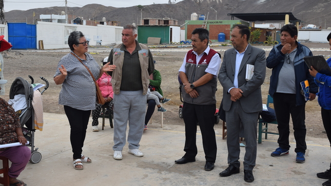 Visita a I.E en CP Boca del Río