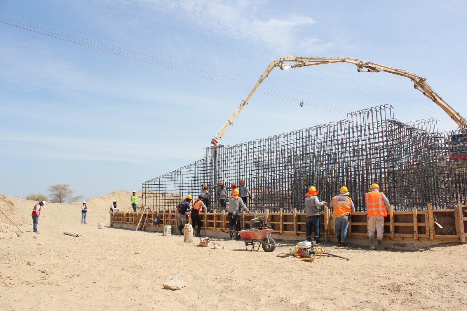 En 75% de avance están los trabajos de la obra El Portón I y El Portón II en la vía Paita – Sullana