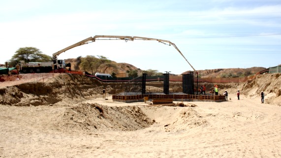 75% de avance presenta trabajos de obra El Portón I y II en la vía Paita – Sullana