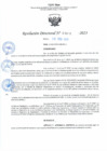 Vista preliminar de documento Resolución Directoral Nº 0701-2023-GRSM-DRE/UGEL-R