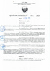 Vista preliminar de documento Resolución Directoral Nº 1361-2023-GRSM-DRE/UGEL-R