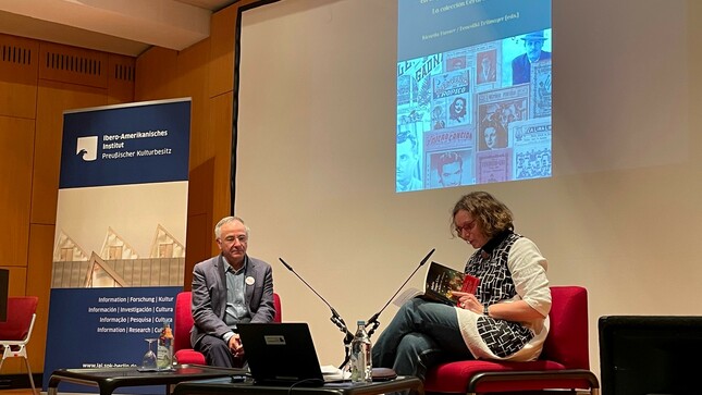 Presentación en Alemania del libro sobre Colección Gérard Borras de música limeña