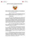 Vista preliminar de documento Resolución de Gerencia General N° 0077-2023-INIA-GG