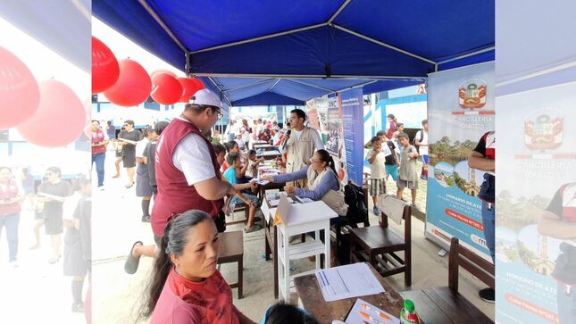 Cancillería Iquitos participa en nueva edición de la feria nacional simultánea “Llapanchikpaq Justicia” 
