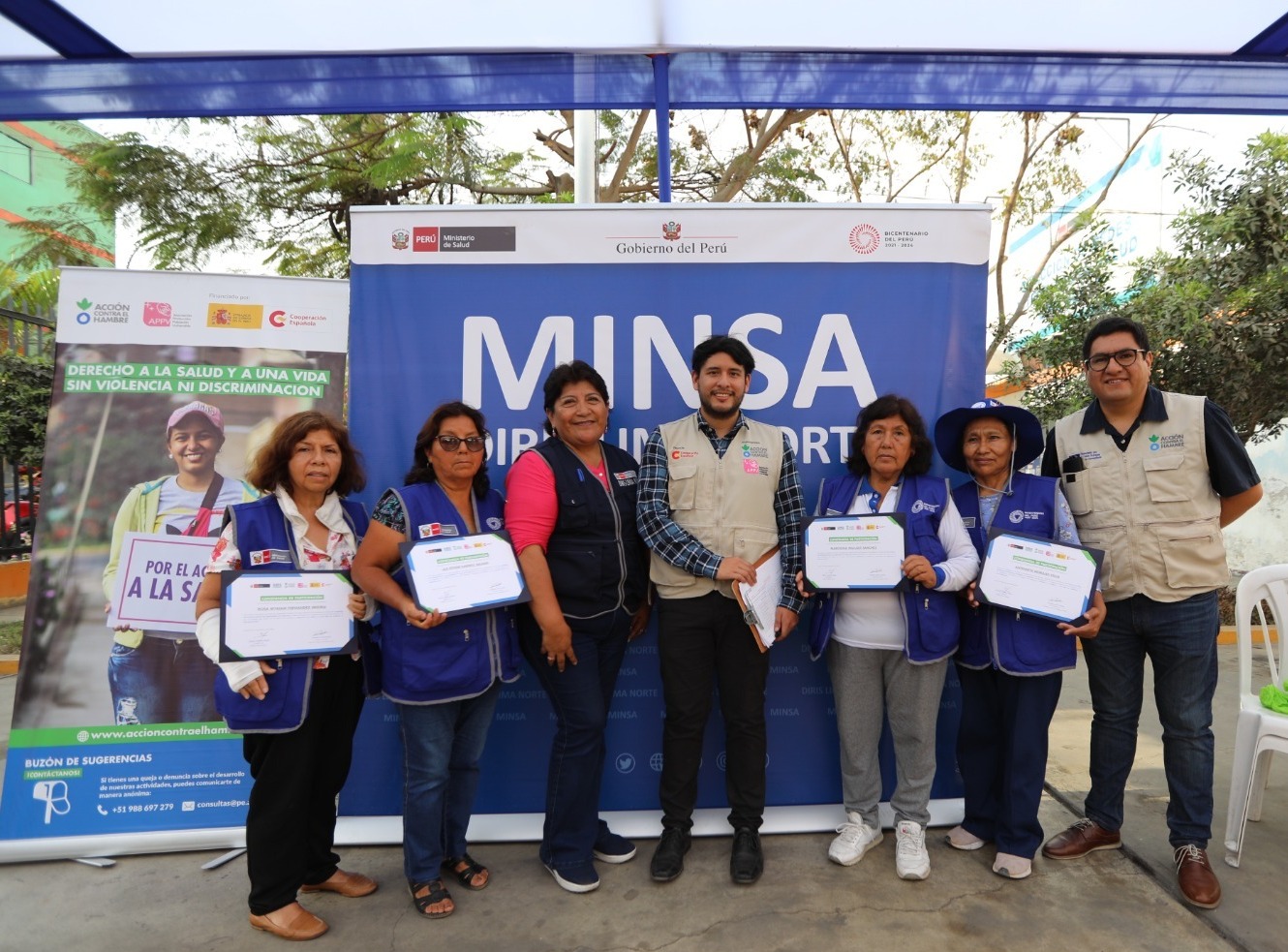 Ceremonia de agentes comunitarios. - 4