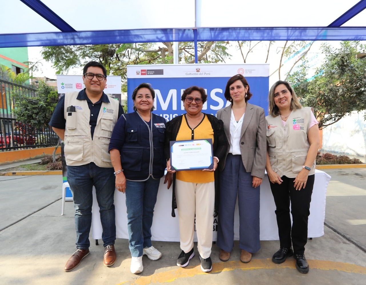 Ceremonia de agentes comunitarios. - 5