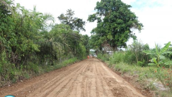 PUCAYACU: CULMINAN TRABAJOS DE MANTENIMIENTO DE LA CARRETERA OLIVOS – NUEVA ESPERANZA
