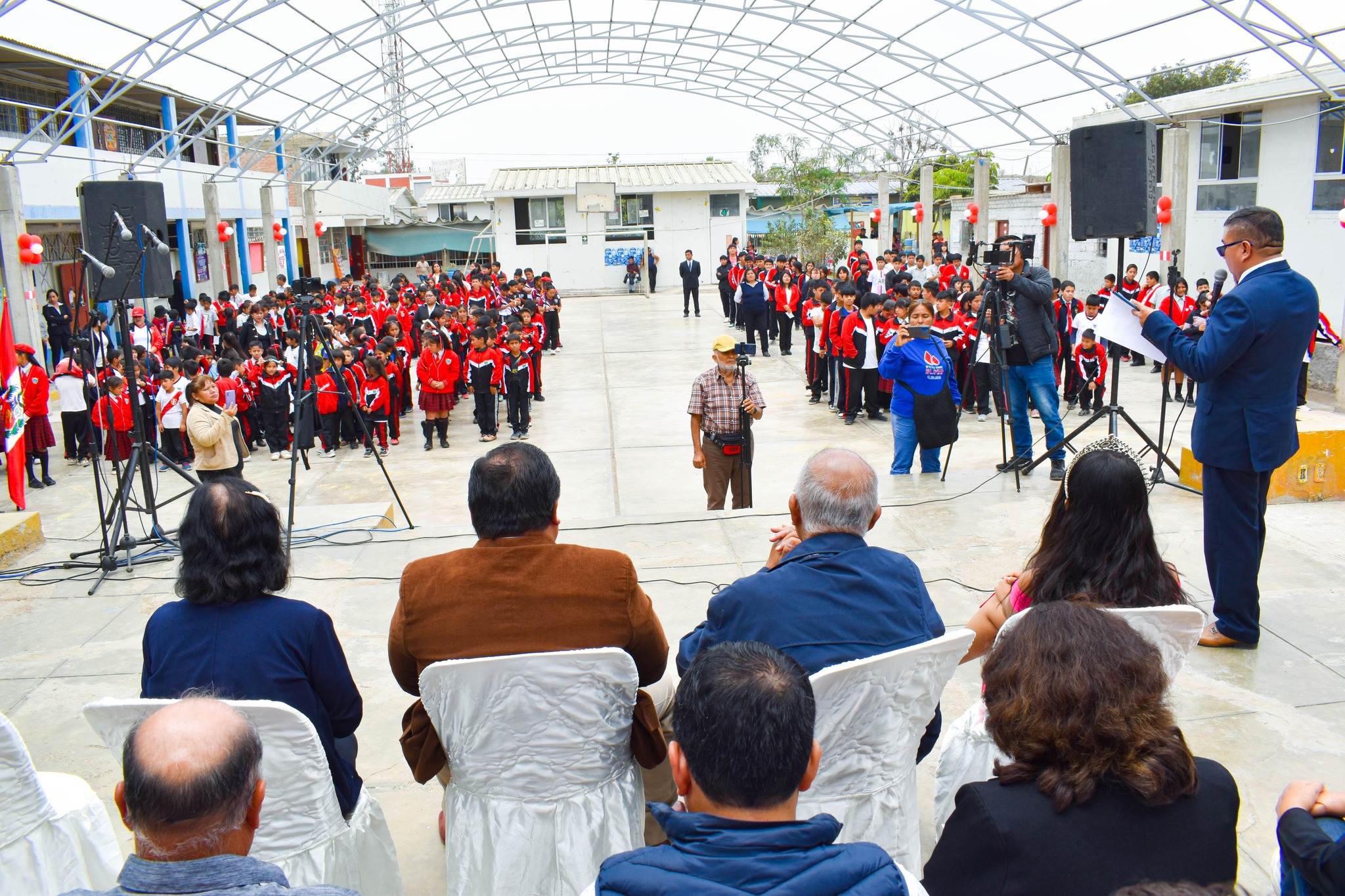 Pativilca conmemoró los 200 años de la llegada del Libertador Simón Bolivar a Caracas, Hoy C.P. Caraqueño
