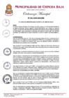 Vista preliminar de documento ORDENANZA MUNICIPAL N°001-2023-MDCHB