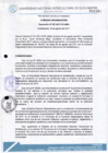 Vista preliminar de documento Resolución de Consejo de Comisión Organizadora